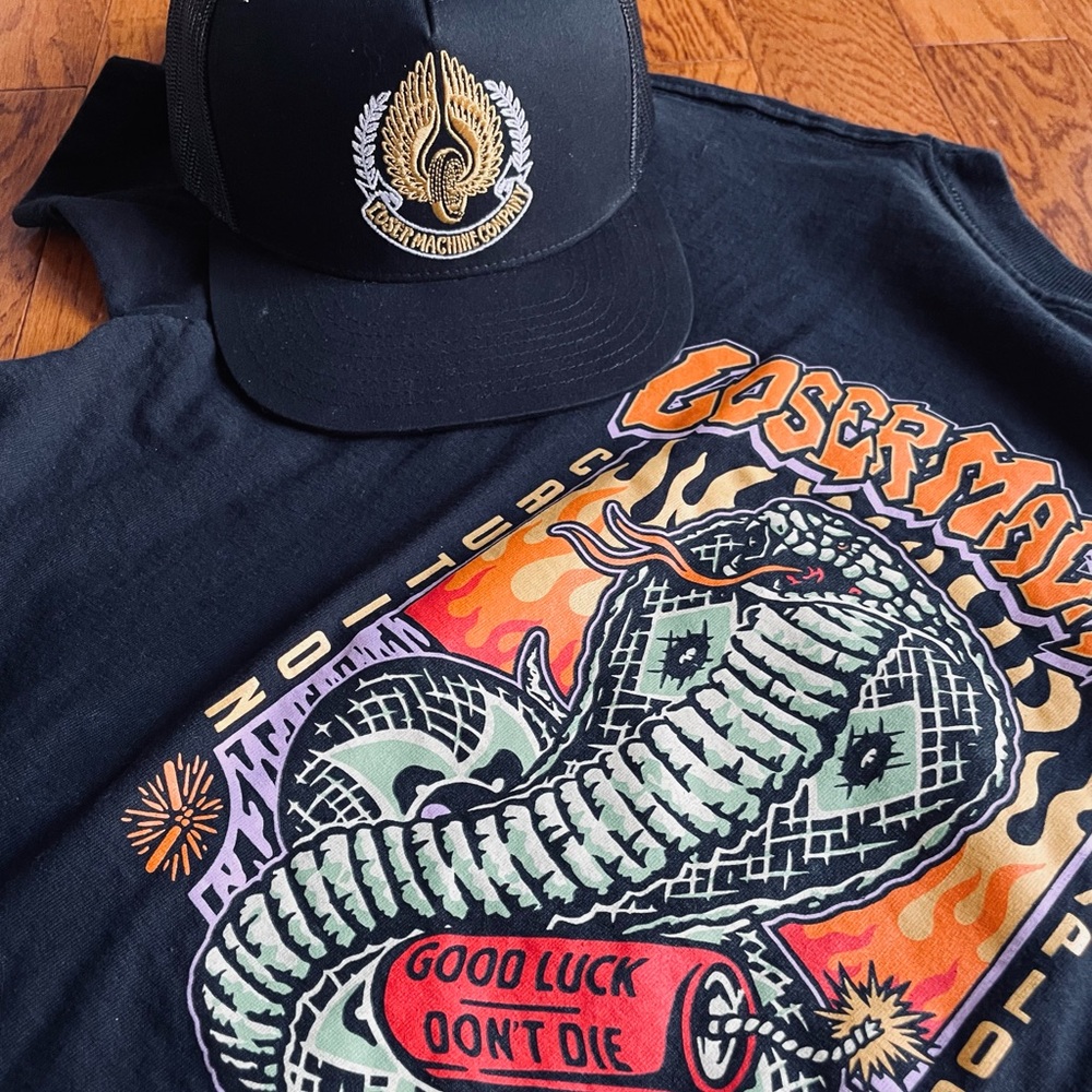 Loser Machine Company Hat and Shirt Bundle